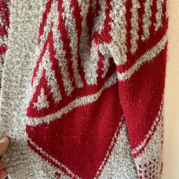 Southwest Style Boho Cardigan Aztec Size Medium - Picture 3 of 10